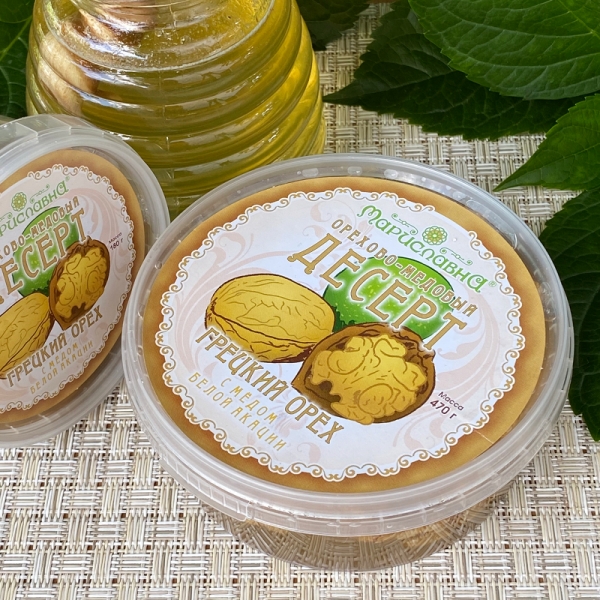 Орехово-медовый десерт "Грецкий орех"